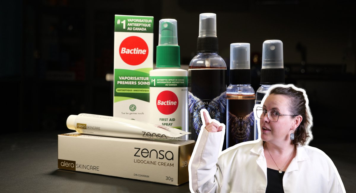 Artists Asked: What’s the Best Numbing Spray?