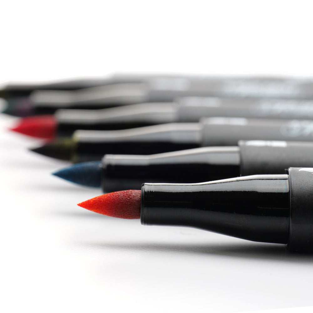 Alpha Betts 2.0 Brush & Bullet Combo Markers Eikon Tattoo Supplies