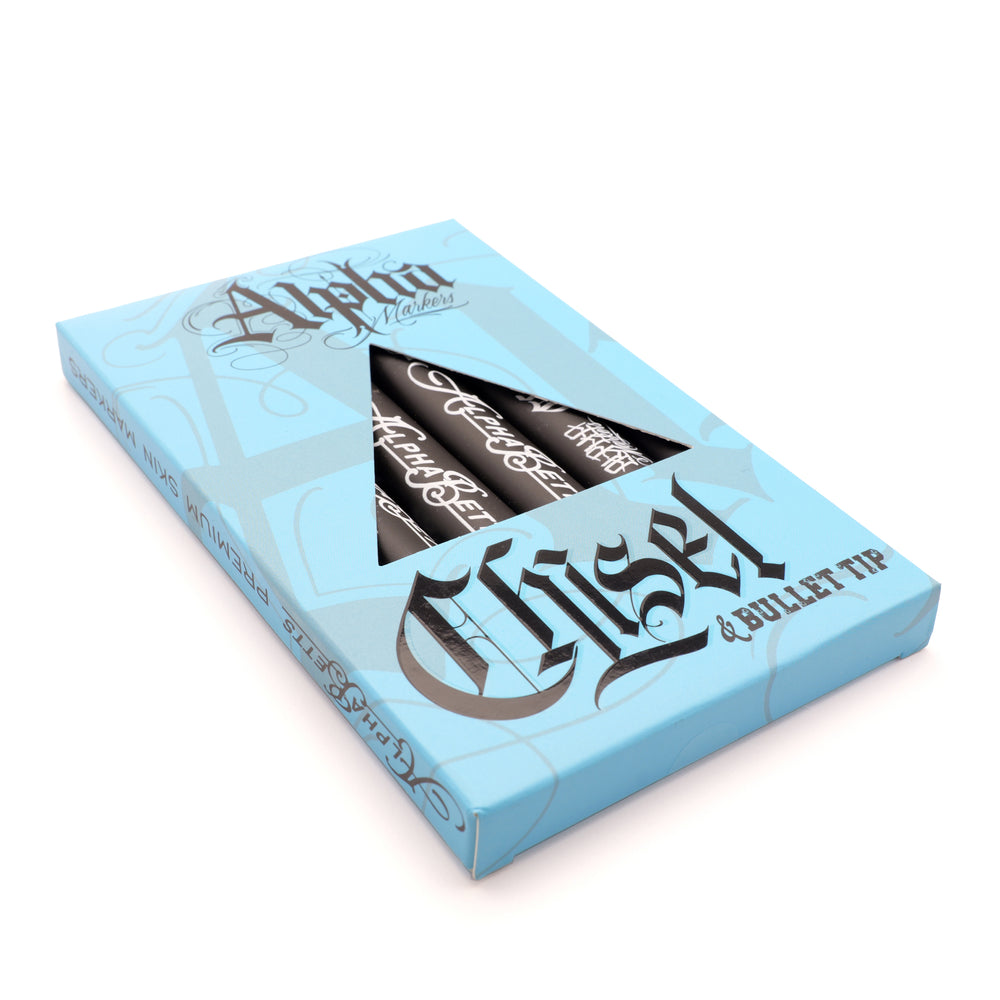 Alpha Betts 2.0 _ Chesel & Bullet Tip Combo Markers
