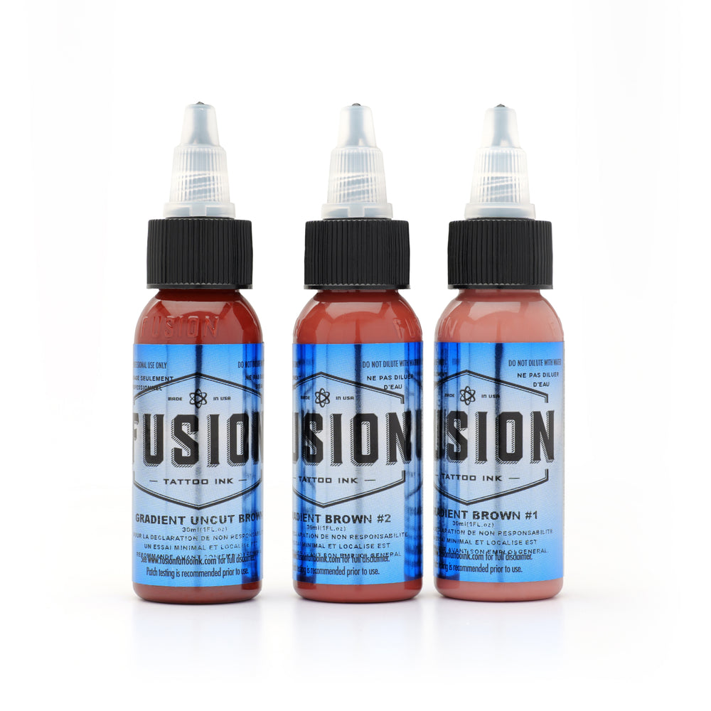 FUSION INK _ Gradient System - BROWN SET