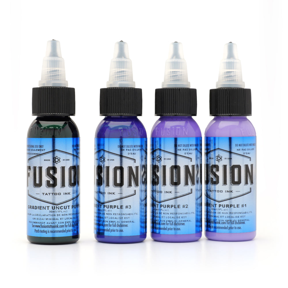 FUSION INK _ Gradient System - PURPLE SET
