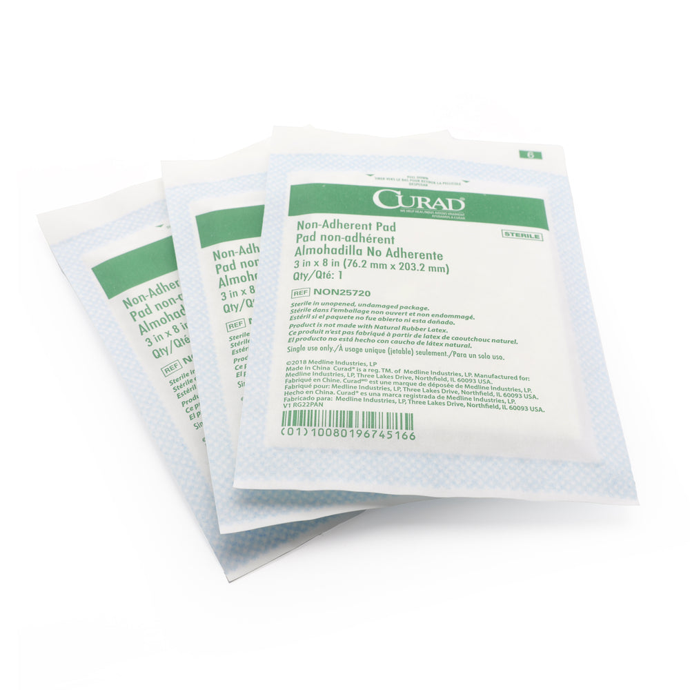 MEDLINE | Curad Non-Adherent Pads (3X8) Tattoo Supplies Eikon Device