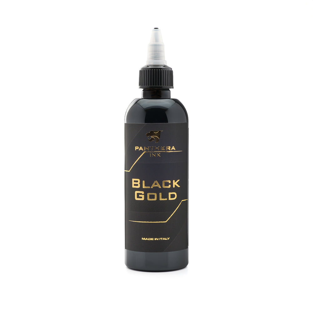 Panthera Ink Black Gold tattoo pigment, Eikon device, tattoo supplies