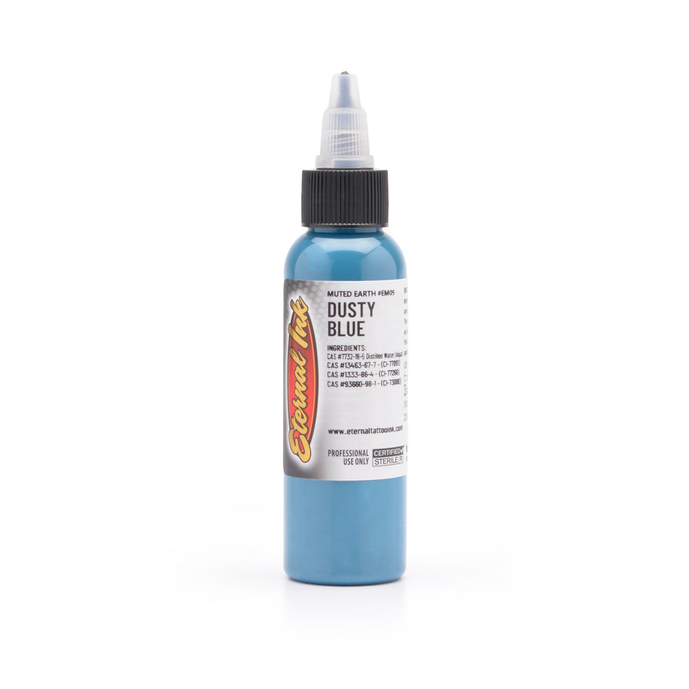 eternal ink muted earth tones dusty blue - Tattoo Supplies