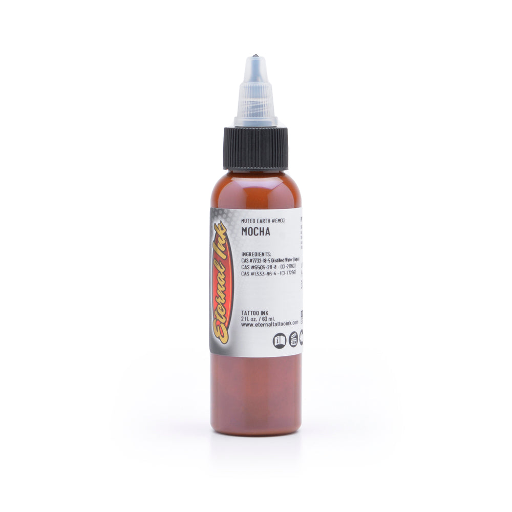 eternal ink muted earth tones mocha - Tattoo Supplies