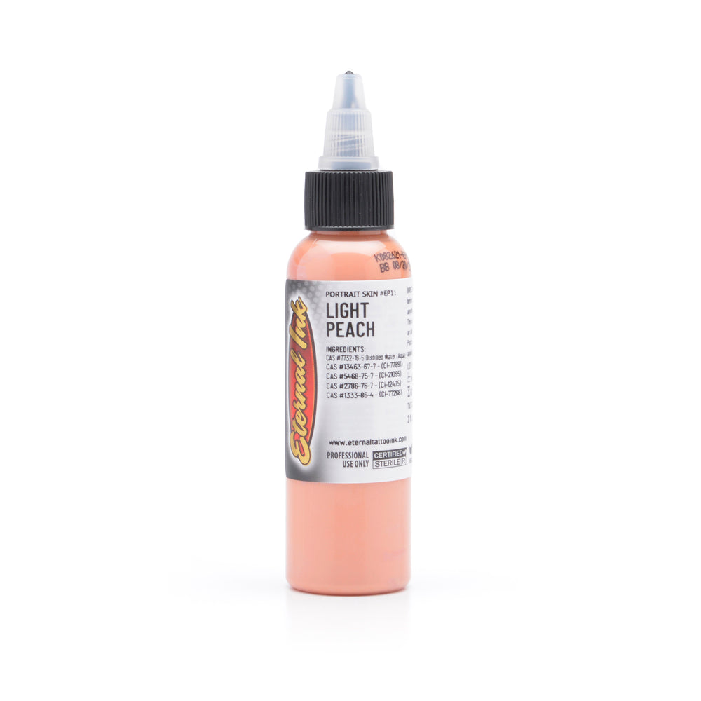 eternal ink portrait skin tones light peach 2 oz - Tattoo Supplies