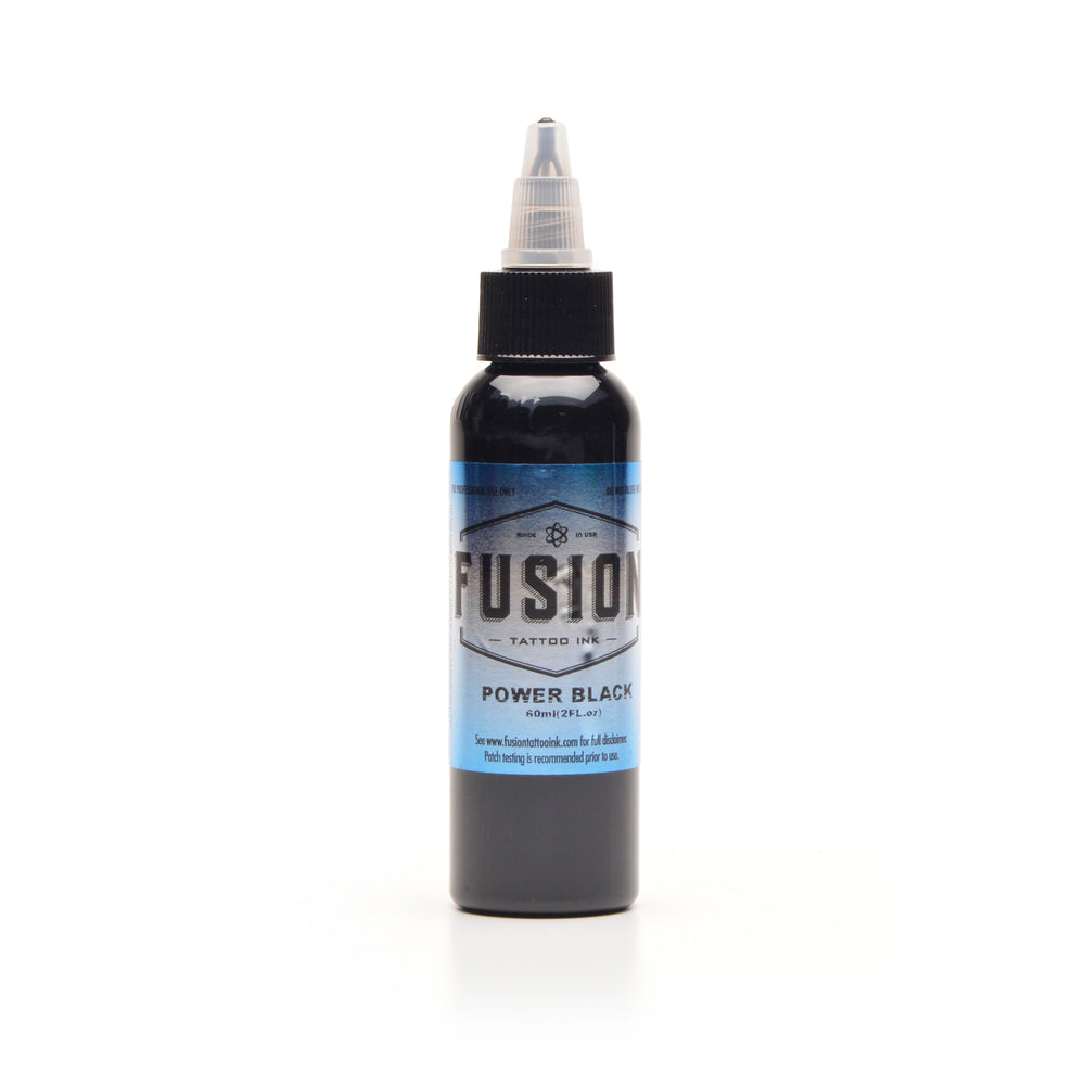 fusion ink power black - Tattoo Supplies