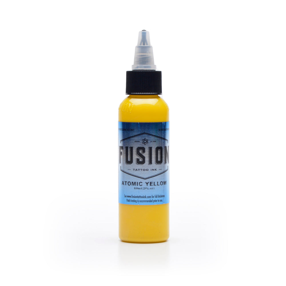 fusion ink atomic yellow - Tattoo Supplies