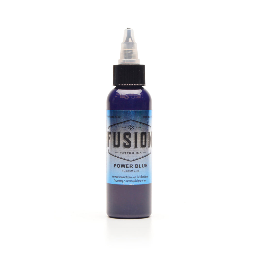 fusion ink power blue - Tattoo Supplies