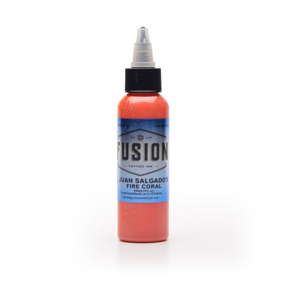 fusion ink juan salgado fire coral - Tattoo Supplies