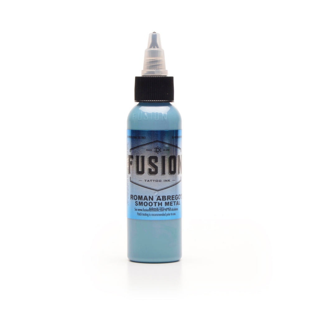 fusion ink roman abrego smooth metal 2 oz - Tattoo Supplies