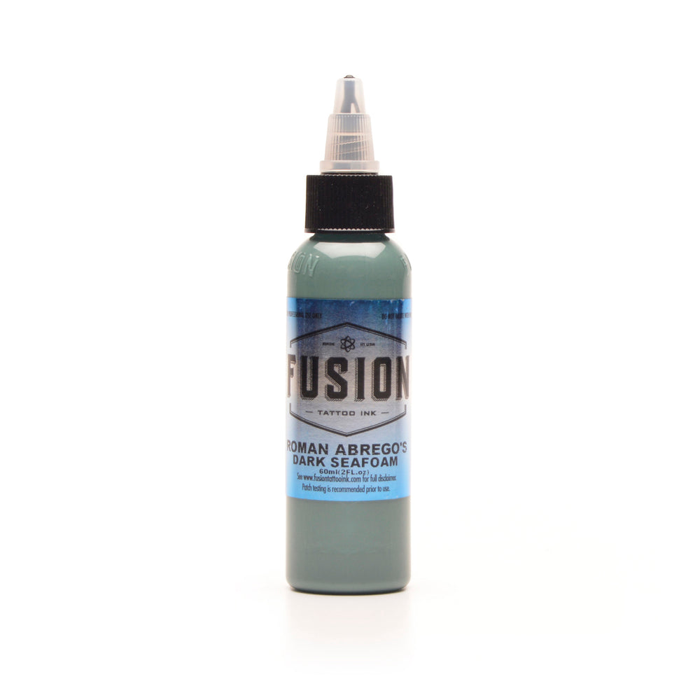 fusion ink roman abrego dark seafoam - Tattoo Supplies