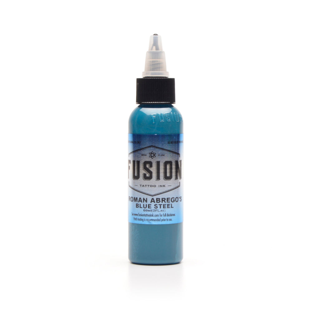 fusion ink roman abrego blue steel - Tattoo Supplies