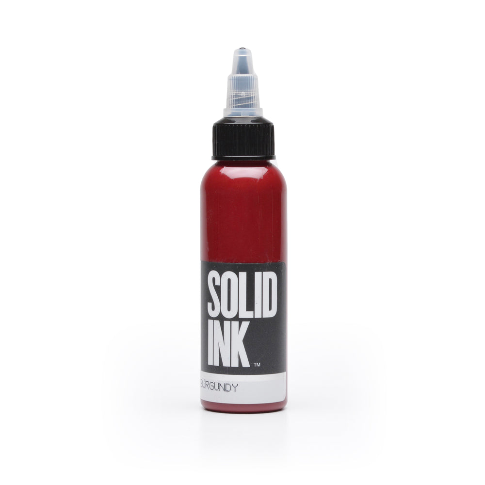 solid ink burgundy - Tattoo Supplies