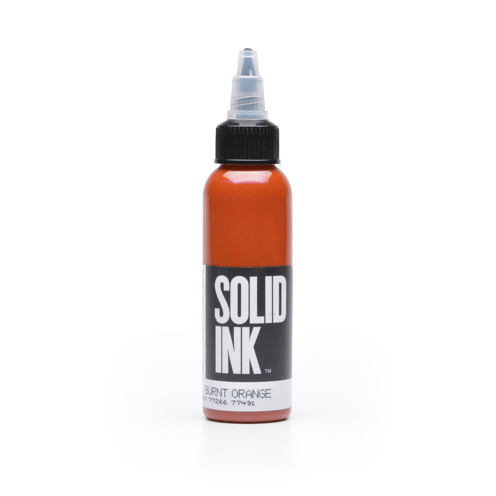 solid ink burnt orange - Tattoo Supplies