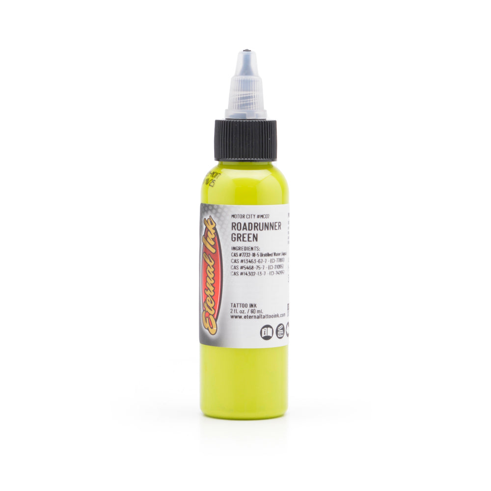 eternal ink motor city roadrunner green 2 oz - Tattoo Supplies