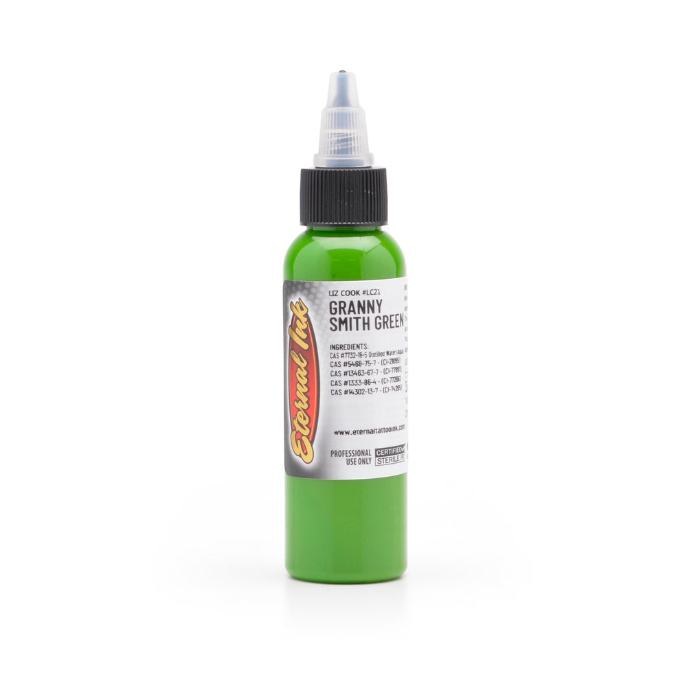 eternal ink liz cook granny smith green - Tattoo Supplies