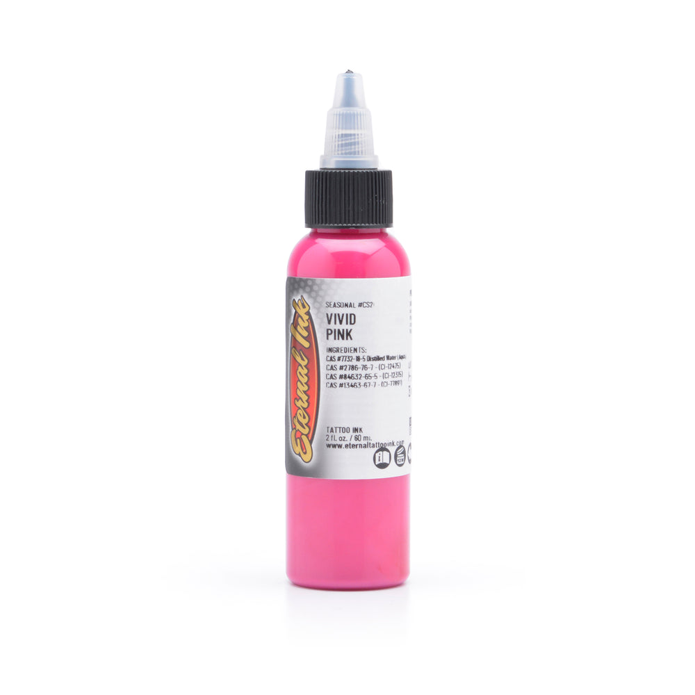 eternal ink seasonal spectrum vivid pink 2 oz - Tattoo Supplies