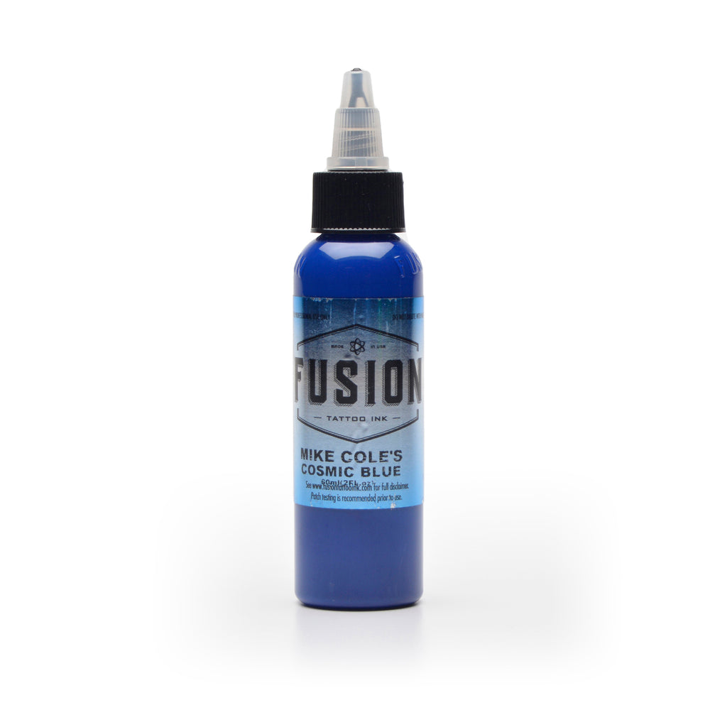 fusion ink mike cole cosmic blue 2 oz - Tattoo Supplies
