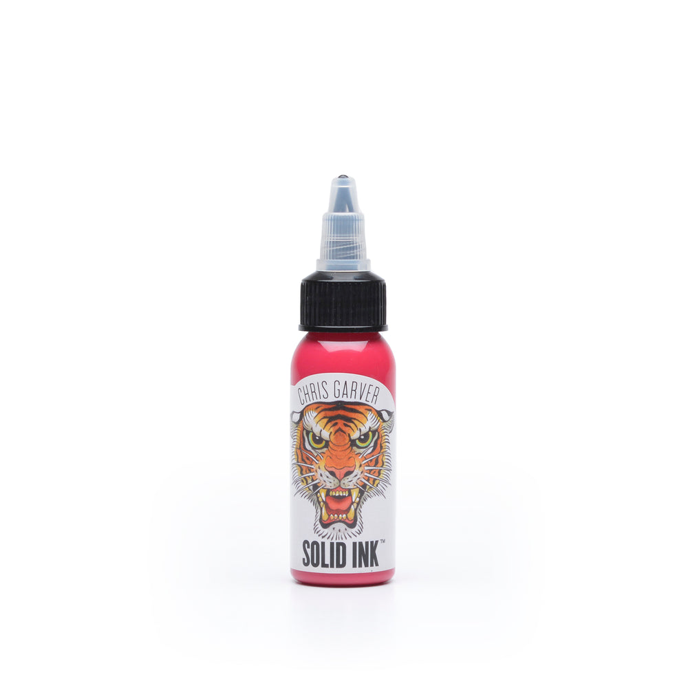solid ink chris garver peony pink 1 oz - Tattoo Supplies