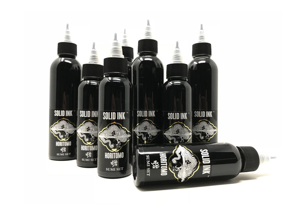 solid ink horitomo sumi set - Tattoo Supplies