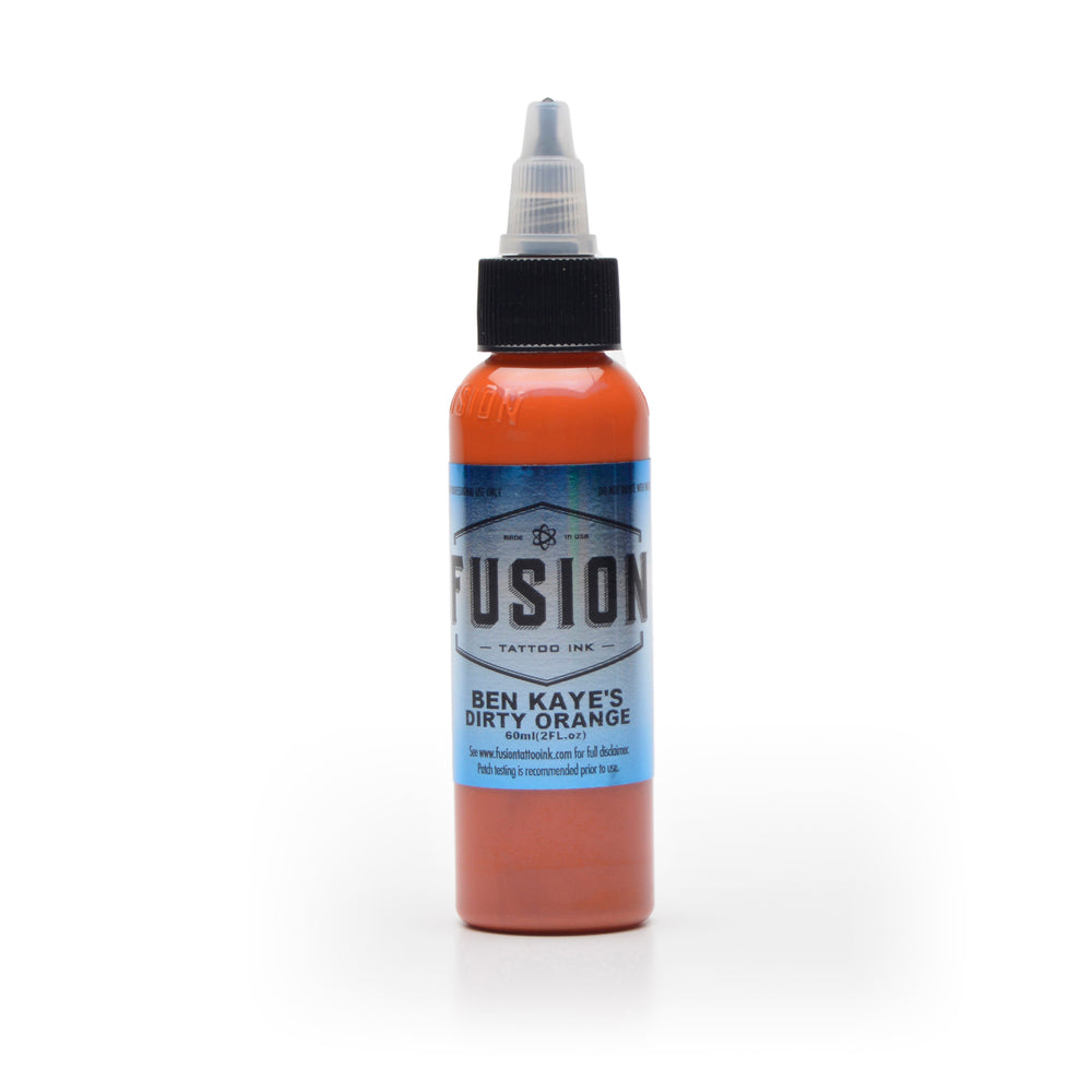 fusion ink ben kaye dirty orange 2 oz - Tattoo Supplies