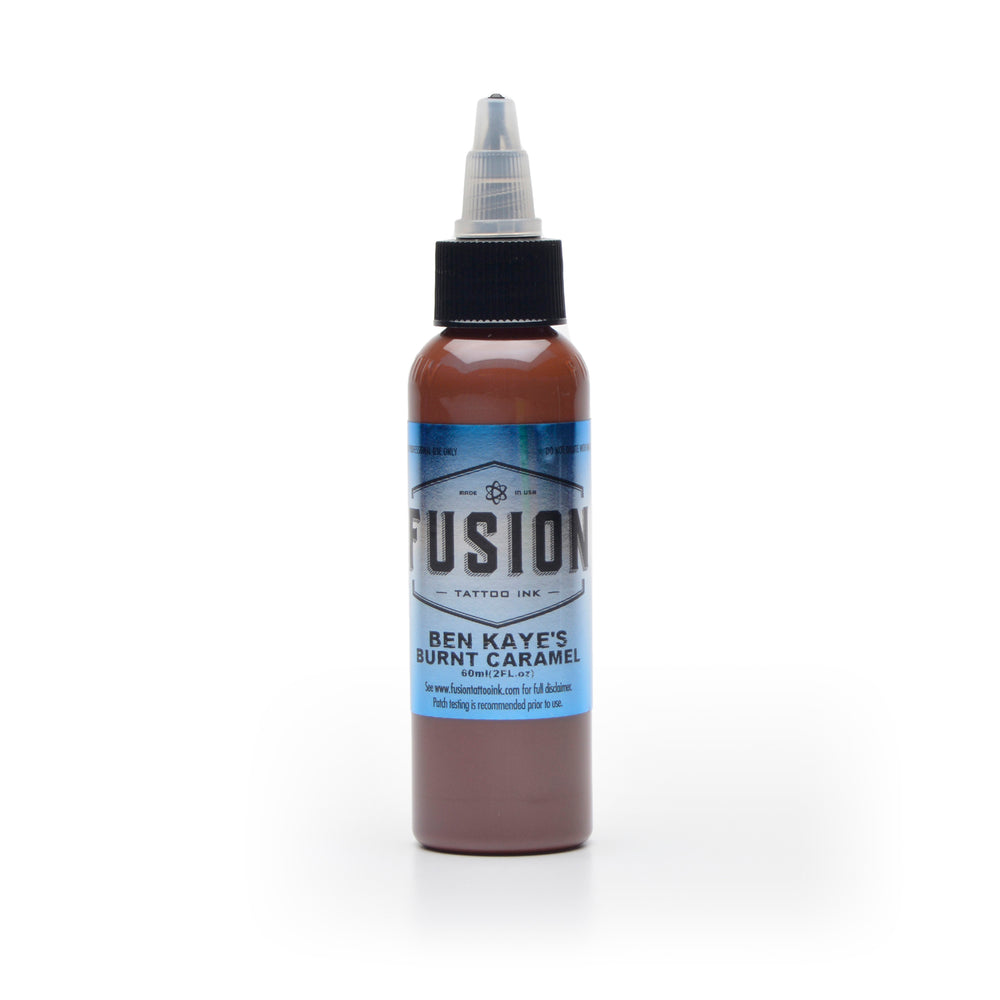 fusion ink ben kaye burnt caramel 2 oz - Tattoo Supplies