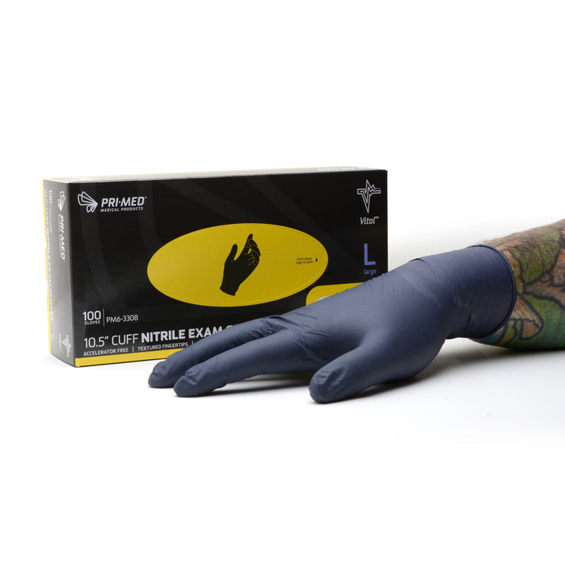 primed vital nitrile gloves 1 - Tattoo Supplies