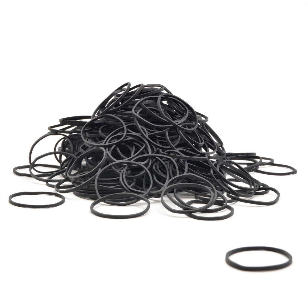 eikon 12 rubber bands black qty 1000 - Tattoo Supplies