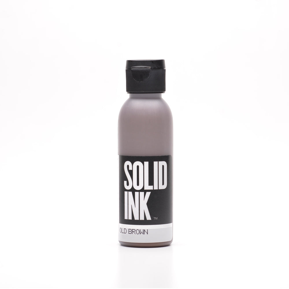 Solid Ink Old Pigment Set OLD BROWN - Tattoo Supplies