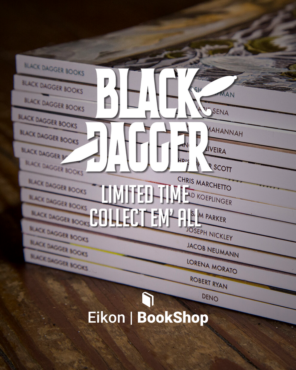 Black Dagger Artist Series Season 1 Clearance