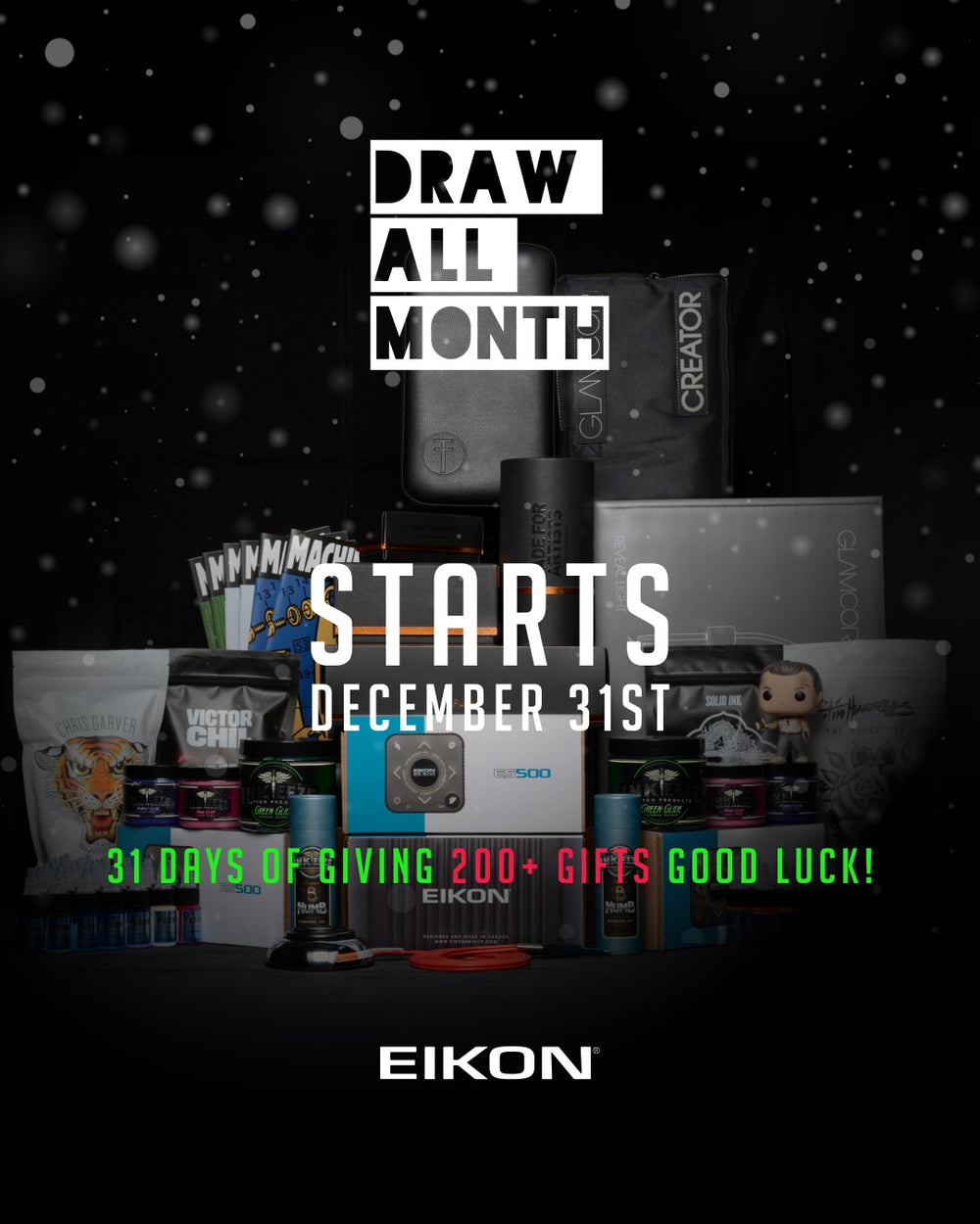 DRAW ALL MONTH 2020 | 31 Days Of Giving