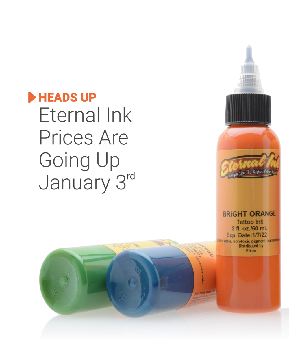 HEADS UP! Eternal Ink Prices are Going Up January 3rd