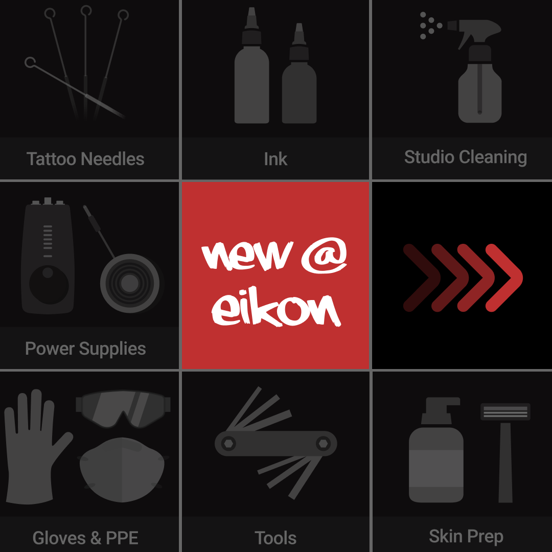 Magic Arm for ES500, PriMed Gloves and more... | New at Eikon Tattoo Supplies