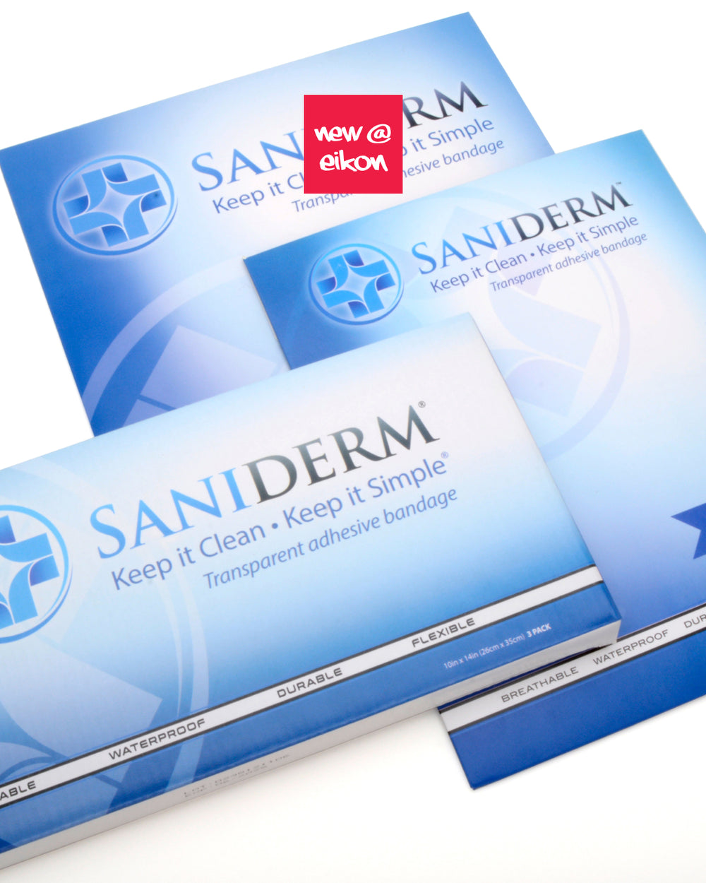 Saniderm is BACK with more size options!