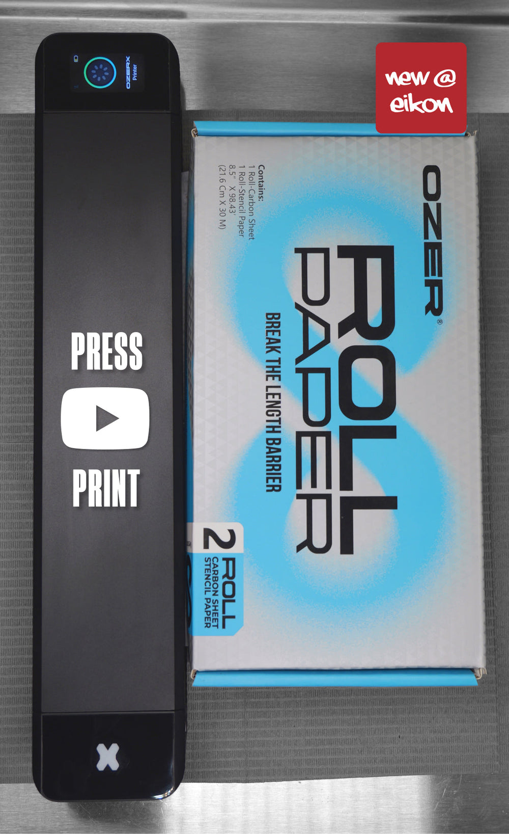 New@Eikon | OZER X Quick Stencil Printer