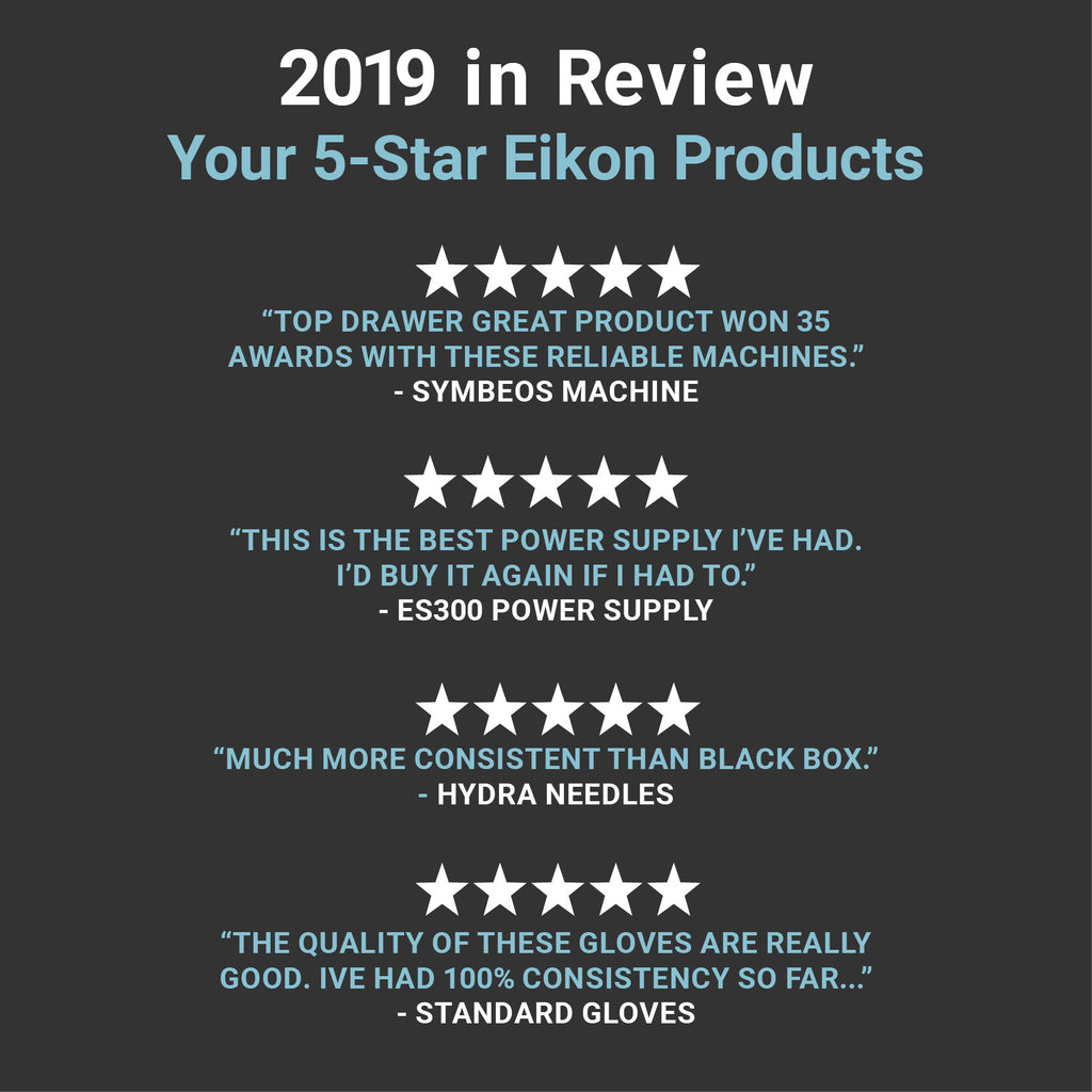 2019 in Review: Your 5-Star Rated EIKON DEVICE Products