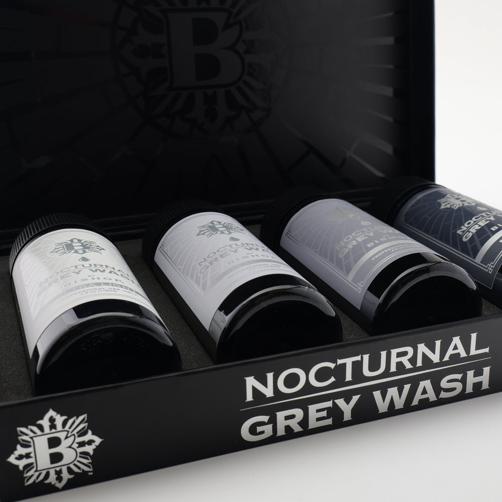 BISHOP | Nocturnal Ink - Grey Wash Box Set created by eternal ink. Sold at Eikon device Your canada tattoo supply store