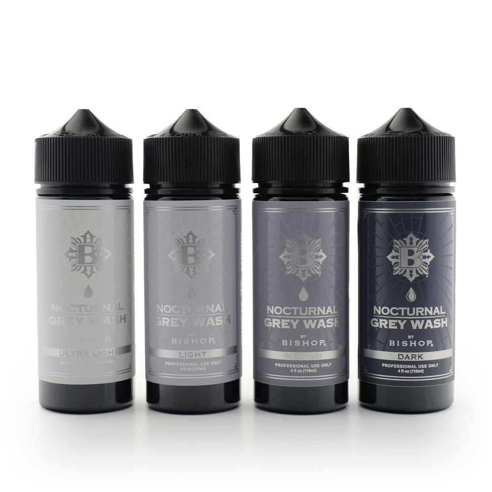 BISHOP | Nocturnal Ink - Grey Wash Box Set created by eternal ink. Sold at Eikon device Your canada tattoo supply store