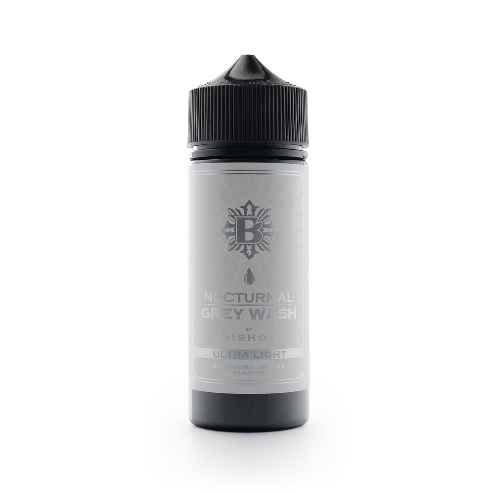BISHOP | Nocturnal Ink - Ultra Light Grey Wash created by eternal ink. Sold at Eikon device Your canada tattoo supply store