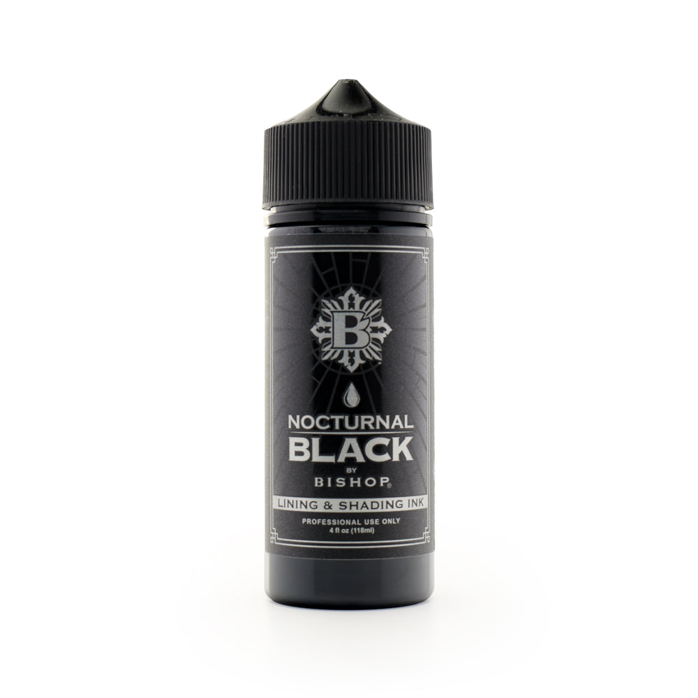 BISHOP | Nocturnal Ink - Lining & Shading Black created by eternal ink. Sold at Eikon device Your canada tattoo supply store