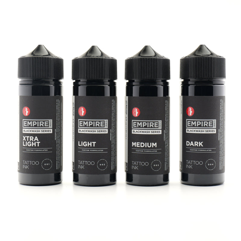 EMPIRE INK |  4-Stage Blackwash Set - Eikon device Canada's Tattoo Supply Store