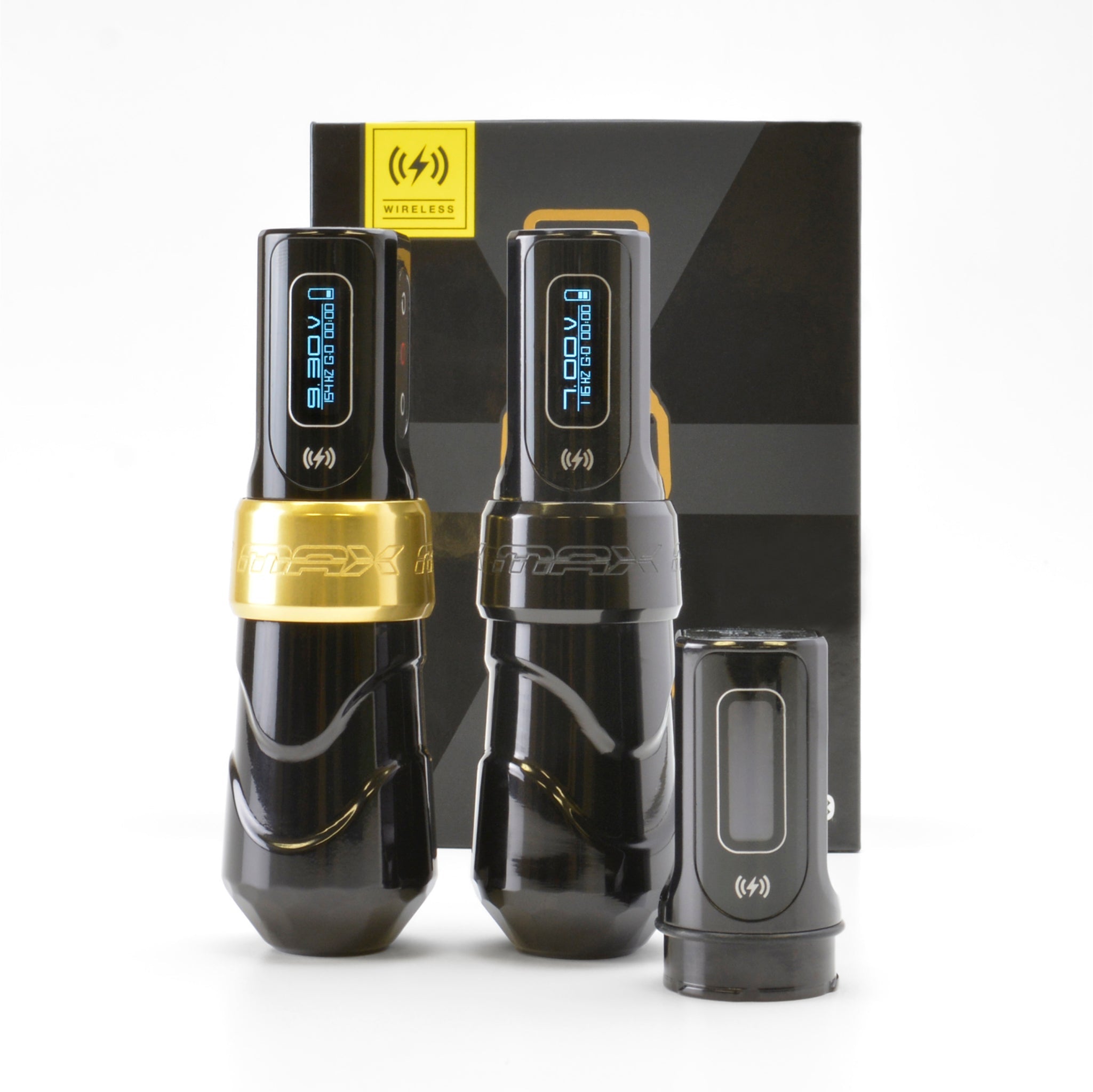 FK Irons Spektra Flux Max Wireless Tattoo Pen with 2 PowerBolts