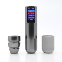  INKLAB T7 MAX Gray Tattoo Pen - Eikon Device - Tattoo Supplies - Canada's Tattoo Supply Store