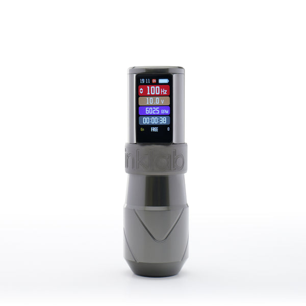 INKLAB T7 Max Wireless Adjustable Stroke Tattoo Machine with Voice