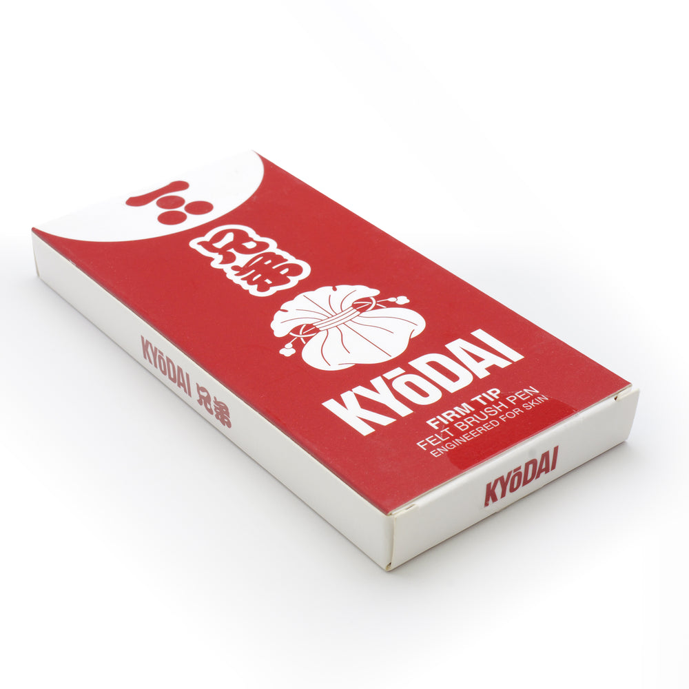 Kyodai Japanese brush markers also known as a fudepen (筆ペン) - EIKONDEVICE Canada's Tattoo Supply Store