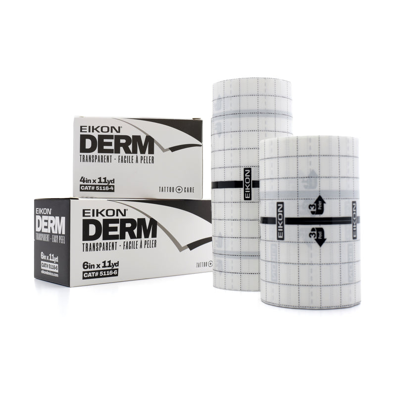 EIKON Transparent Derm Bandage, Tattoo Supplies, Canada's Tattoo Supply Store 