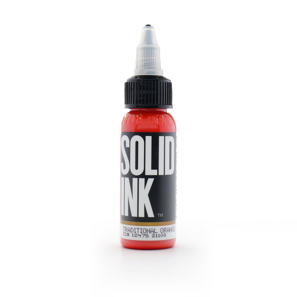Solid Ink, Pigment Traditional Orange, Eikon device. Canada's Tattoo Supply Store