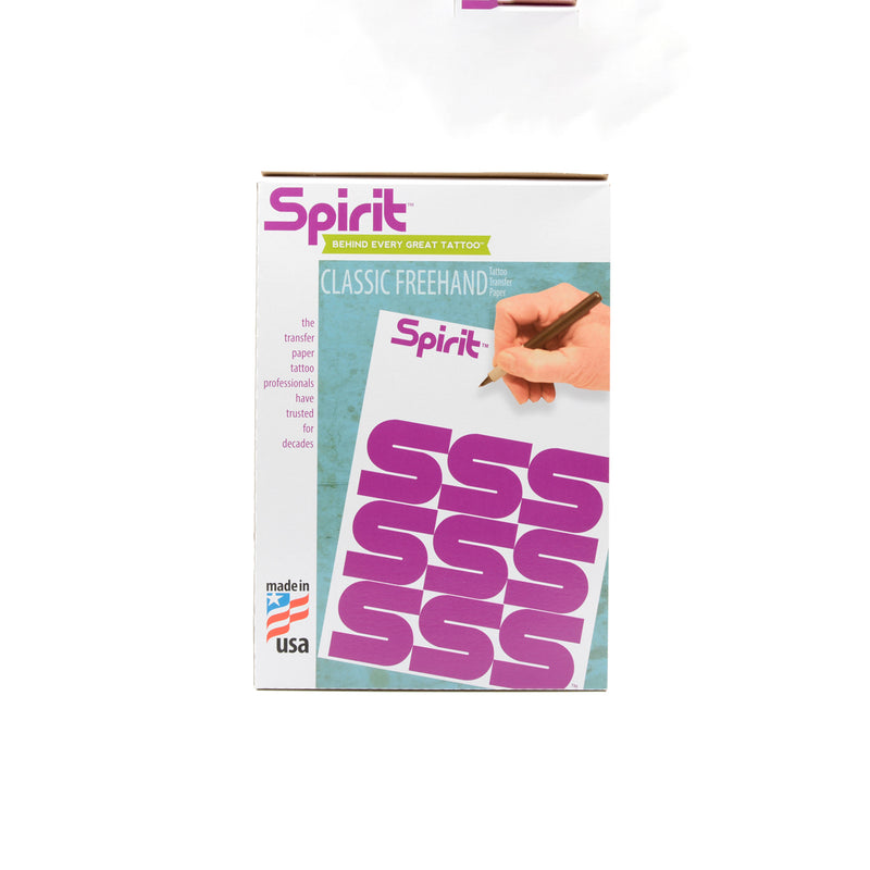 spirit classic freehand paper 8 1 2 x 11 inch - Tattoo Supplies