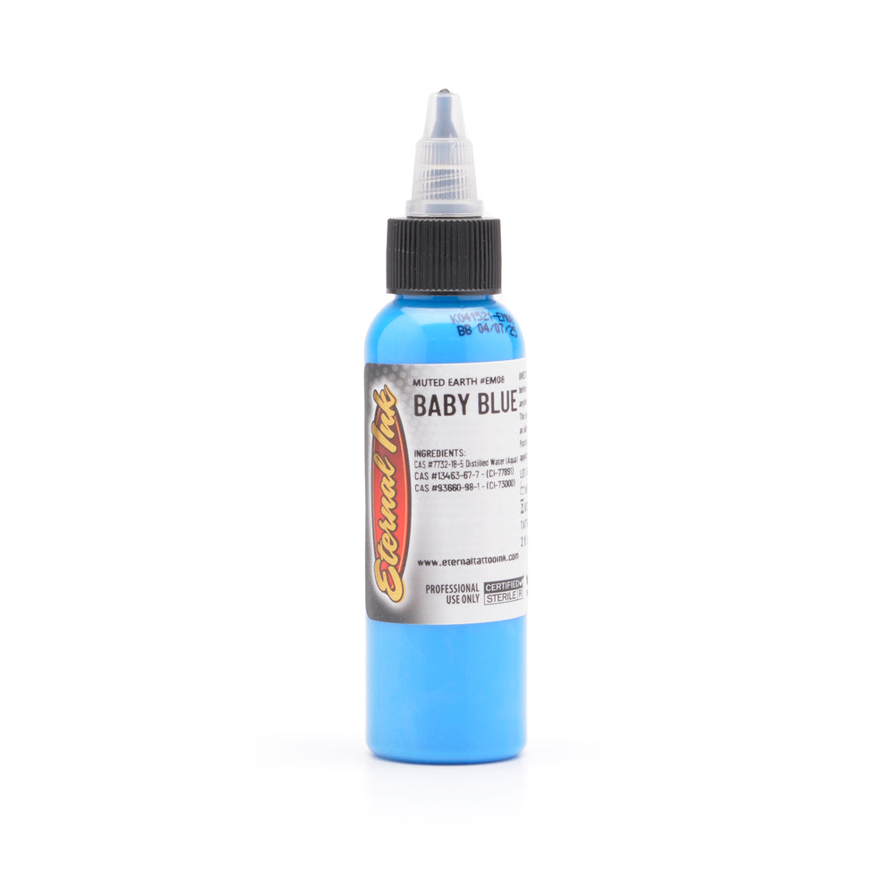 eternal ink muted earth tones baby blue 2 oz - Tattoo Supplies